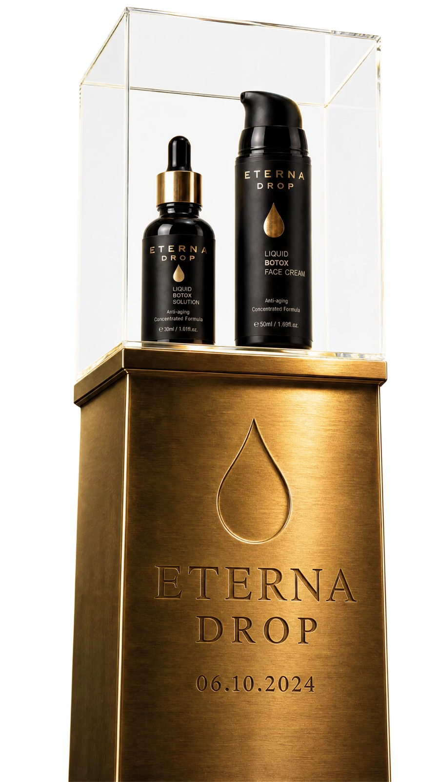 <p>6 причини защо ще обикнеш <br/><strong>Eterna Drop системата.</strong></p>