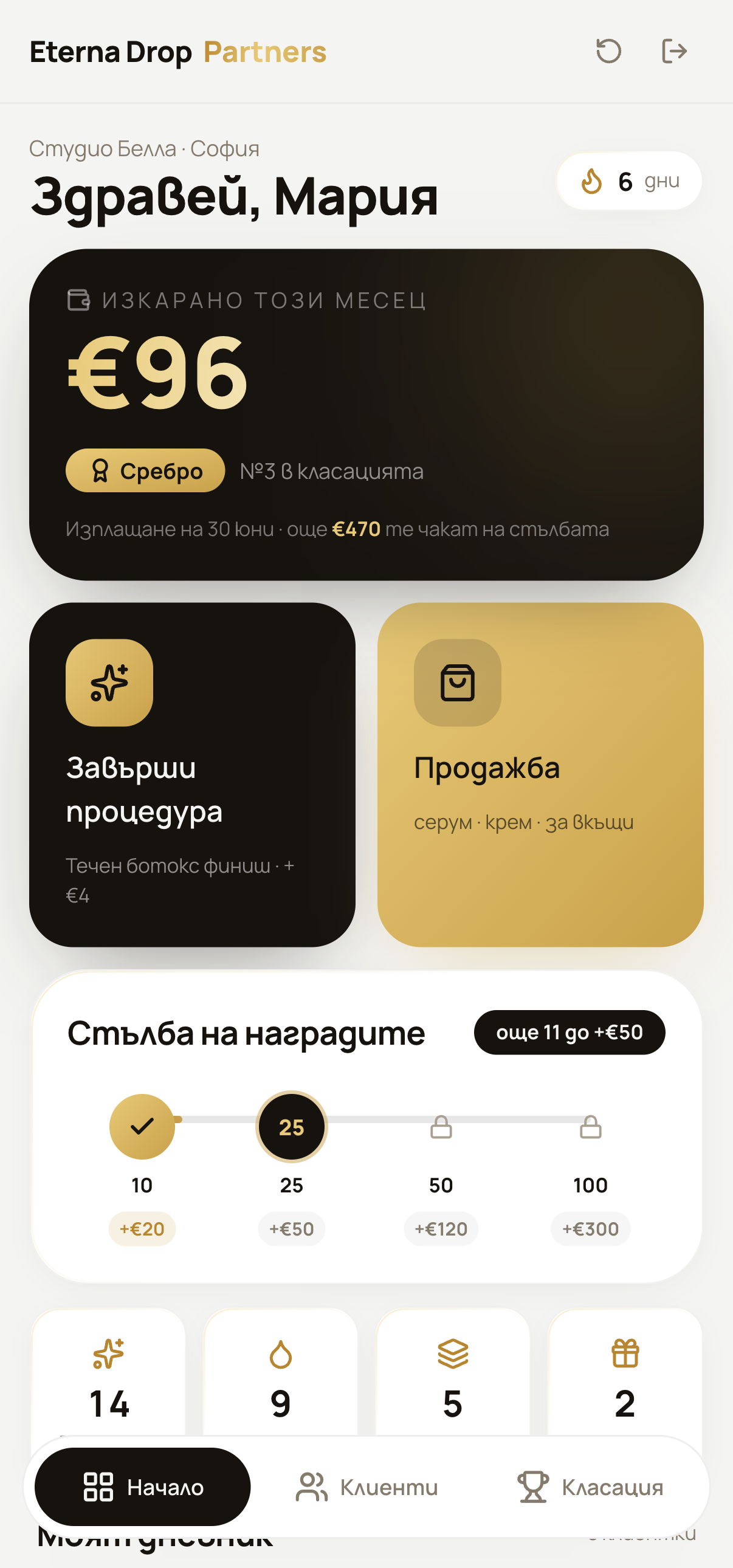 Изгледът на служителката